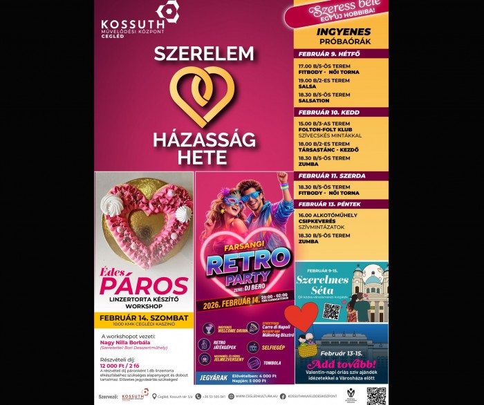 Szerelem és házasság hete