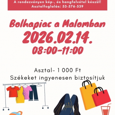 Bolhapiac a Malomban Törtel