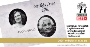 Patkós Irma 126. Cegléd plakát