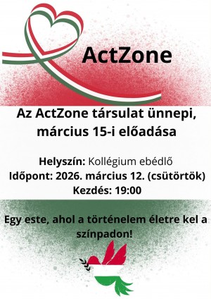 ActZone Cegléd plakát