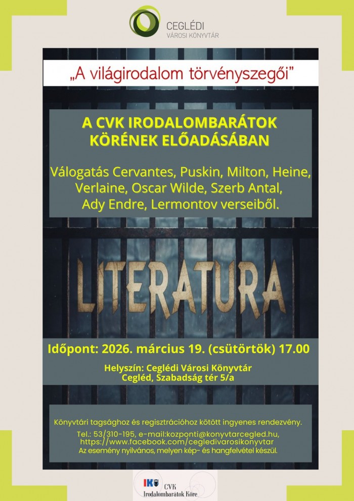 "A világirodalom törvényszegői"