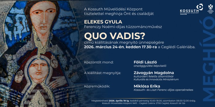 Elekes Gyula  tűzzománcművész kiállítása