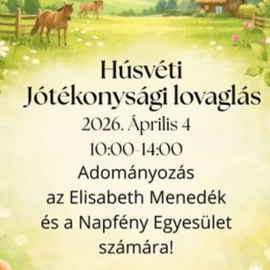 Húsvéti jótékonysági lovaglás Hévíz