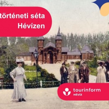 Fürdőtörténeti séta Hévíz