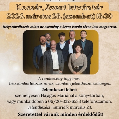 Csík Zenekar koncert Kocséron Kocsér