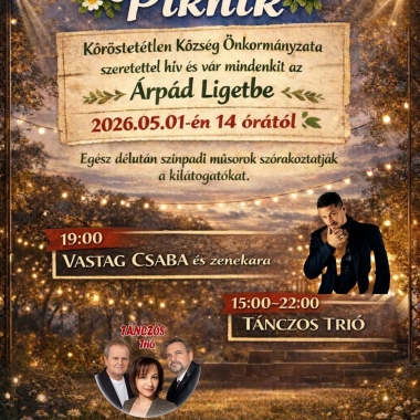III. Tavaszi Piknik Köröstetétlenen! Kőröstetétlen
