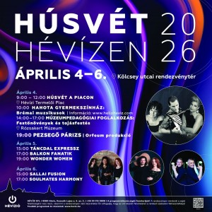 HÚSVÉT HÉVÍZEN Hévíz plakát