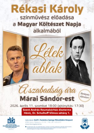 Lélek ablak Hévíz plakát