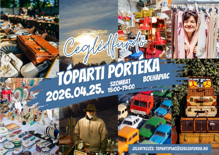 Tóparti Portéka: Bolhapiac a naplementében