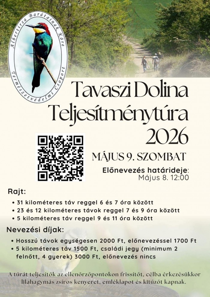 Tavaszi Dolina teljesítménytúrák