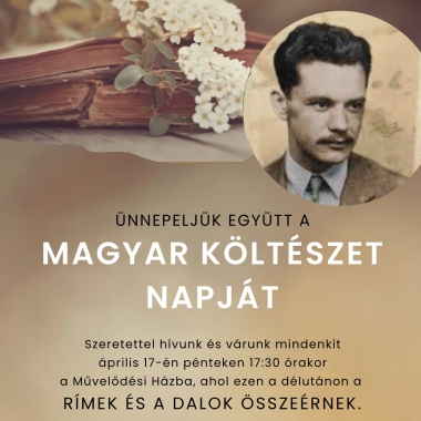 A Magyar Költészet Napja Dánszentmiklós