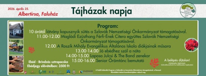 Tájházak Napja Albertirsán