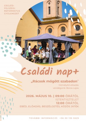 Családi nap+ Cegléd plakát