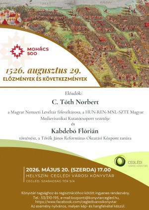 MOHÁCS 500 Cegléd plakát
