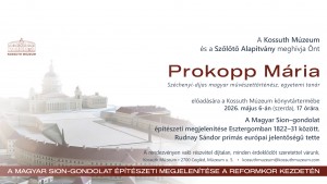 A Magyar Sion-gondolat építészeti megjelenítése Cegléd plakát