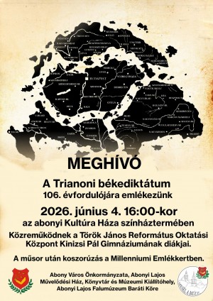 Meghívó Abony plakát