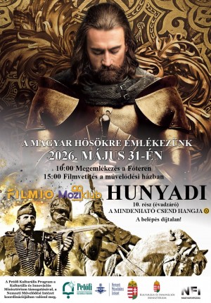 Emlékezünk a hősökre Abony plakát