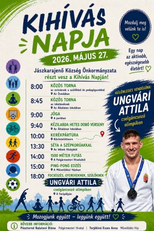 Kihívás Napja Jászkarajenő plakát