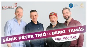 Sárik Péter Trió & Berki Tamás Cegléd plakát