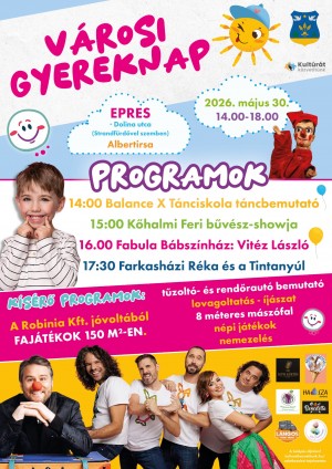 Városi Gyereknap Albertirsa Albertirsa plakát