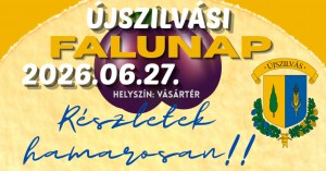 Újszilvási Falunap Újszilvás plakát