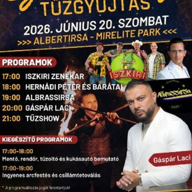 Szent Iván-éji Tűzgyújtás Albertirsa