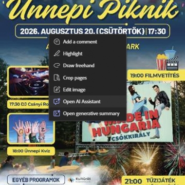 Szent István-napi Ünnepi Piknik Albertirsa