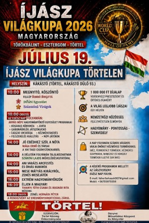 Ijász világkupa 2026 Törtel plakát