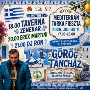 Mediterrán Tarka Fieszta Abony plakát