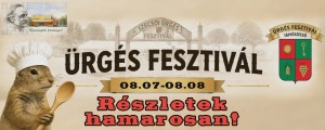XIII. Szecsői Ürgés Fesztivál Tápiószecső plakát