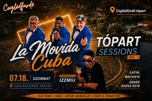 TÓPART SESSIONS VOL. 1 Cegléd plakát