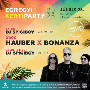 EGREGYI KERTIPARTY Hévíz plakát