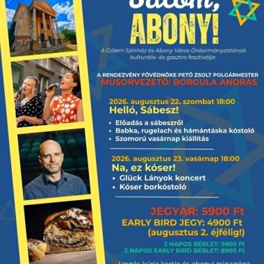 Sálom, Abony! Abony