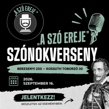 "A szó ereje" szónokverseny Cegléd