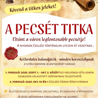 A PECSÉT TITKA Cegléd