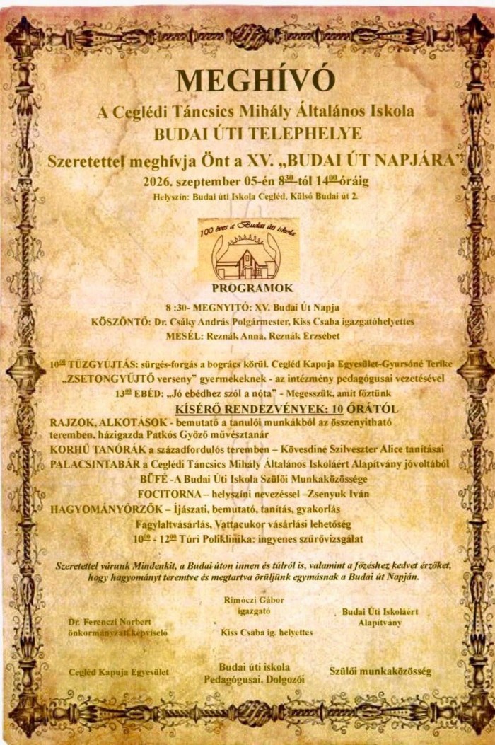 XV. Budai út Napja