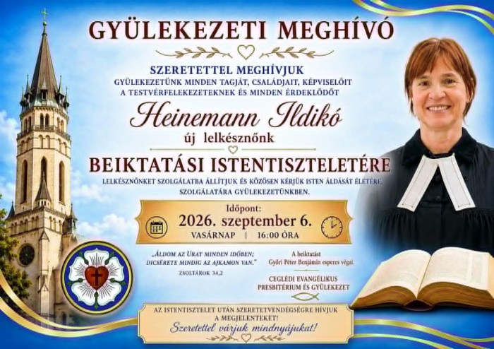 ÜNNEPI ISTENTISZTELET CEGLÉDEN