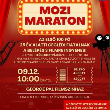 MOZIMARATON CEGLÉDEN Cegléd
