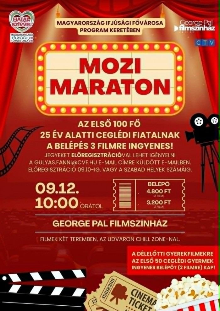 MOZIMARATON CEGLÉDEN