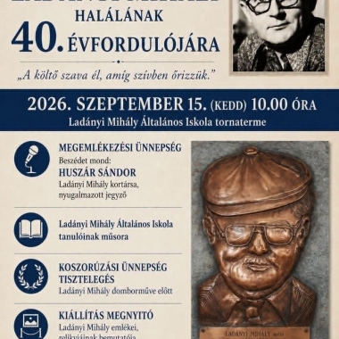 Ladányi Mihályra emlékeznek Csemő