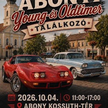 Young- és Oldtimer Találkozó Abonyban! Abony