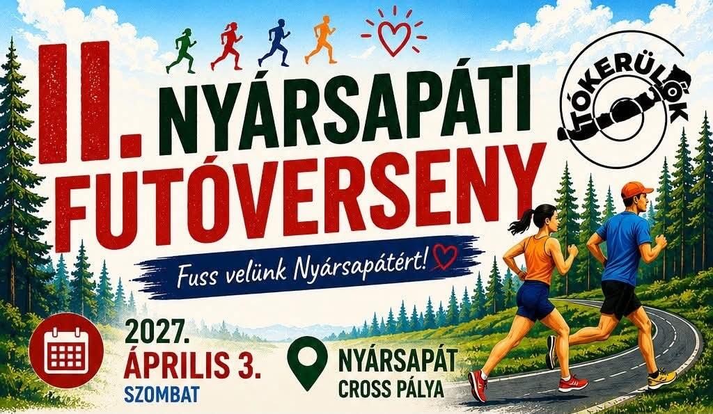 Fuss Nyársapátért! – II. Nyársapáti Futóverseny