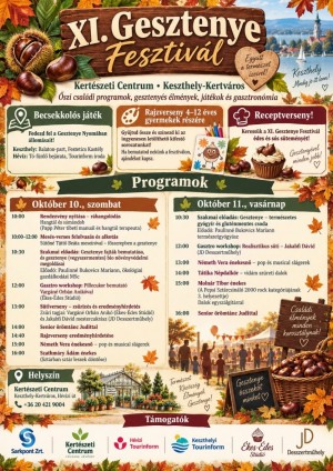 XI. Gesztenye Fesztivál plakát