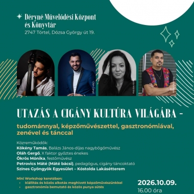 UTAZÁS A CIGÁNY KULTÚRA VILÁGÁBA Törtel