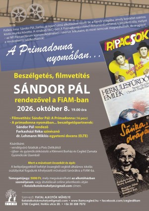 A PRIMADONNA NYOMÁBAN… Cegléd plakát
