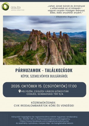 PÁRHUZAMOK - TALÁLKOZÁSOK Cegléd plakát