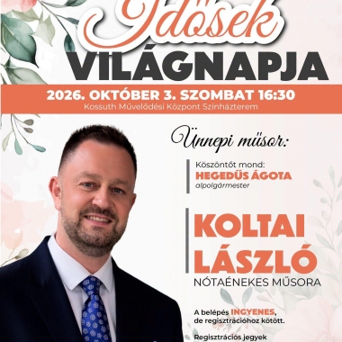 IDŐSEK VILÁGNAPJA Cegléd