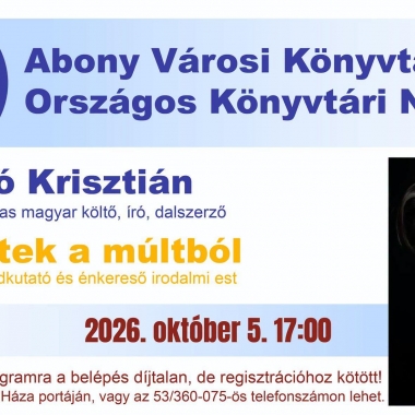 ÜZENETEK A MÚLTBÓL Abony