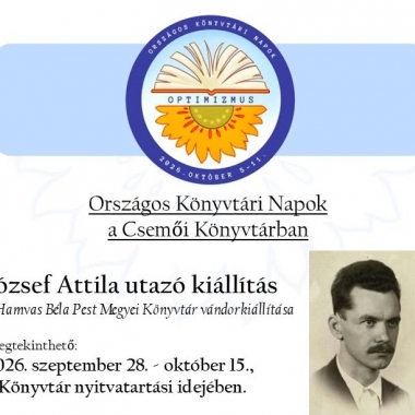 ORSZÁGOS KÖNYVTÁRI NAPOK CSEMŐBEN Csemő