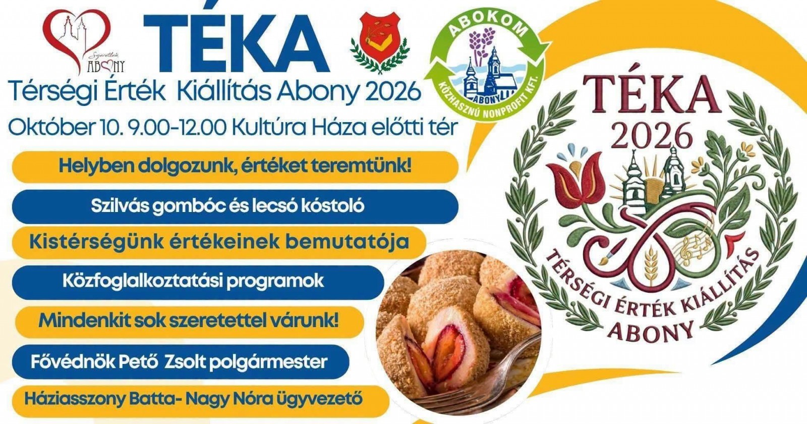 TÉKA 2026 – Térségi Érték Kiállítás